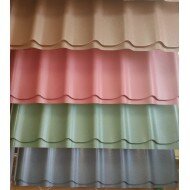 Металлочерепица Ламонтерра-Х Матовый Россия - 0.40 мм. Цинк 140 Металлочерепица Ламонтерра-Х Матовый Россия - 0.40 мм. Цинк 140